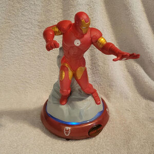 Iron Man Marvel Avengers Night Light 9 Inches Figurine 2015 Peachtree Playthings